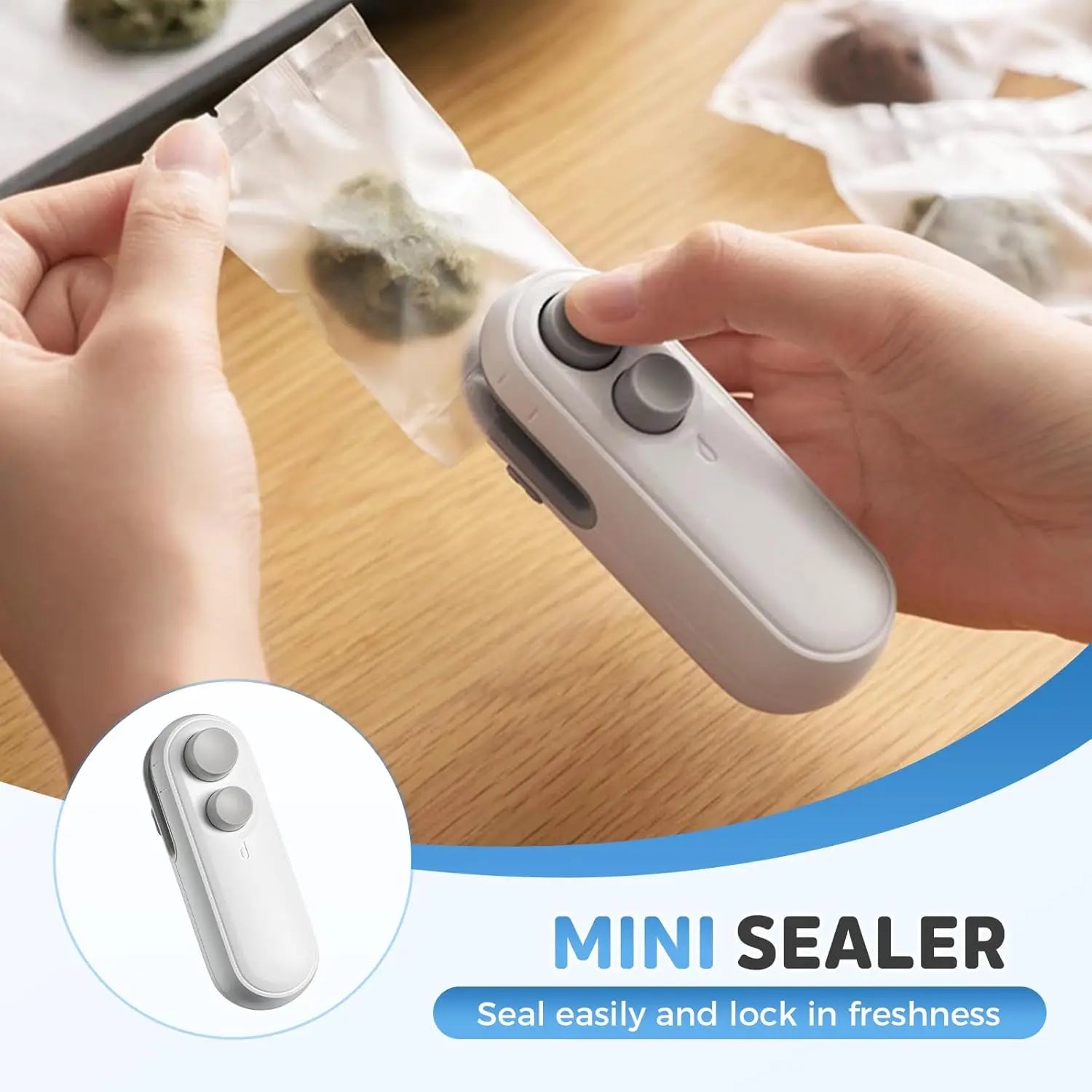 Compact Rechargeable Mini Bag Sealer Pro