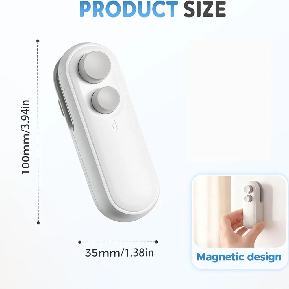 Compact Rechargeable Mini Bag Sealer Pro